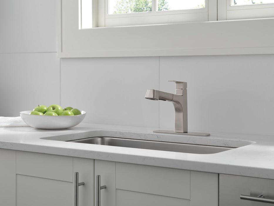 Peerless Xander P6919LF Single Handle Pullout Kitchen, stainless steel - view 5