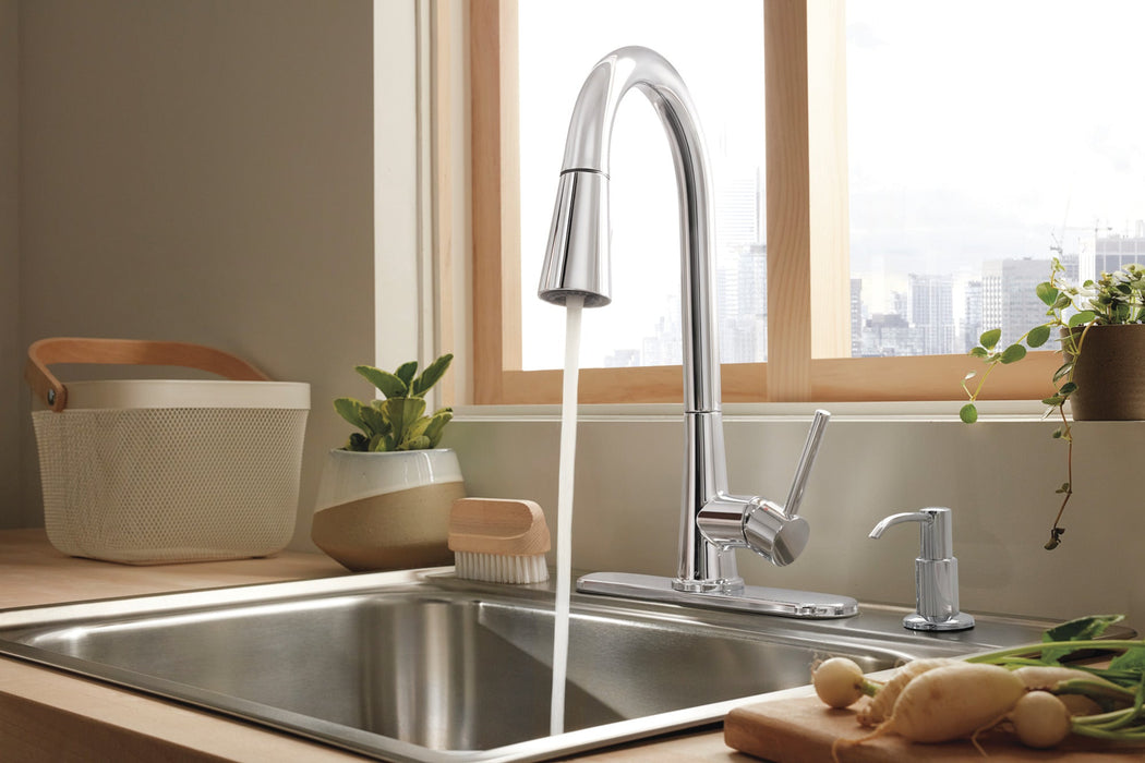 Peerless Precept P7947LF Single-Handle Pull-Down Kitchen Faucet, chrome - view 5