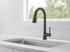 Peerless Precept P7947LF Single-Handle Pull-Down Kitchen Faucet, matte black - view 2