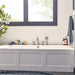 Delta Peerless Westchester:PTT4523 Roman Tub Trim Kit with Hand Shower, brushed nickel - view 2