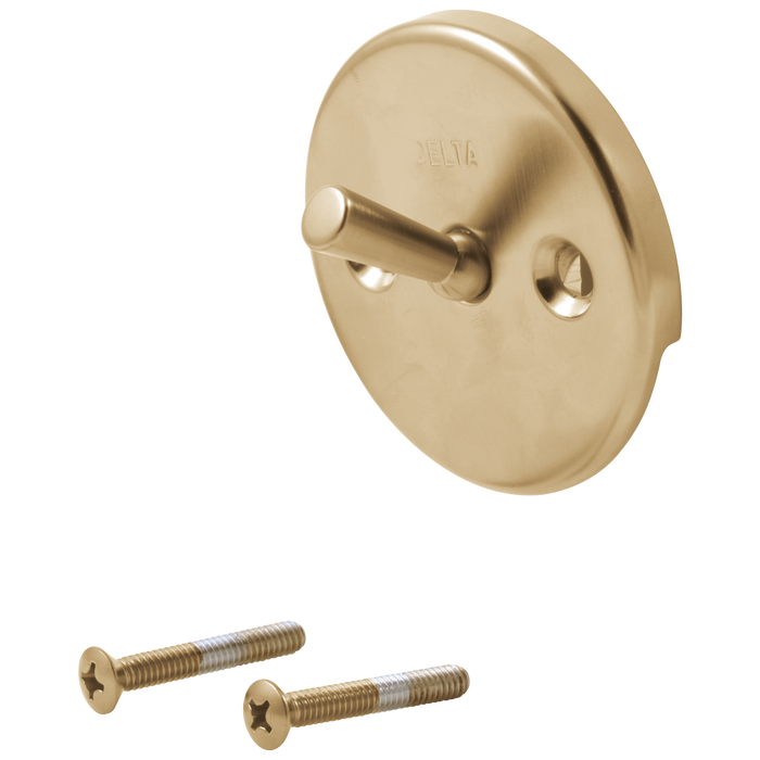 Delta RP31555RB Overflow Plate & Screws - Trip Lever, champagne bronze