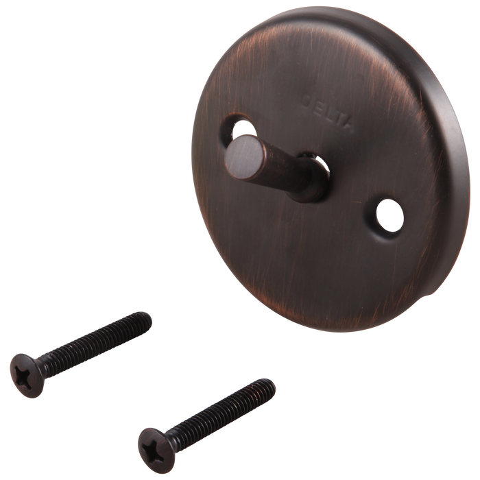 Delta RP31555RB Overflow Plate & Screws - Trip Lever, venetian bronze