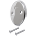 Delta RP31556RB Overflow Plate & Screws - No Trip Lever, chrome