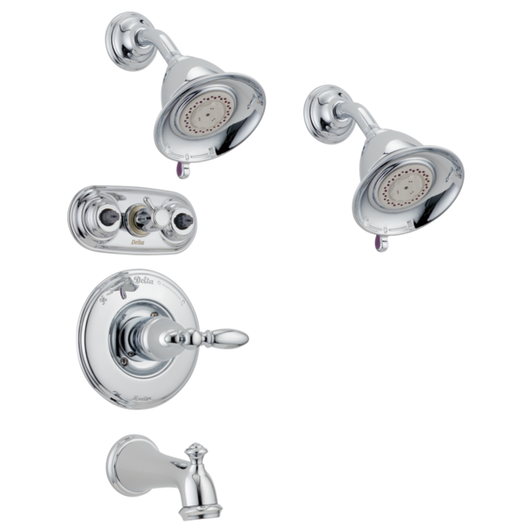 Delta Universal Showering Components RP34355SS Premium 3-Setting Shower Head
