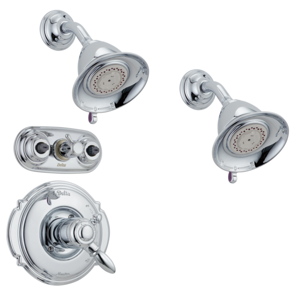 Delta Universal Showering Components RP34355SS Premium 3-Setting Shower Head