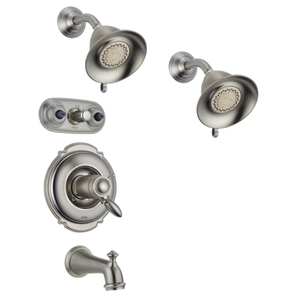 Delta Universal Showering Components RP34355SS Premium 3-Setting Shower Head, stainless - view 2