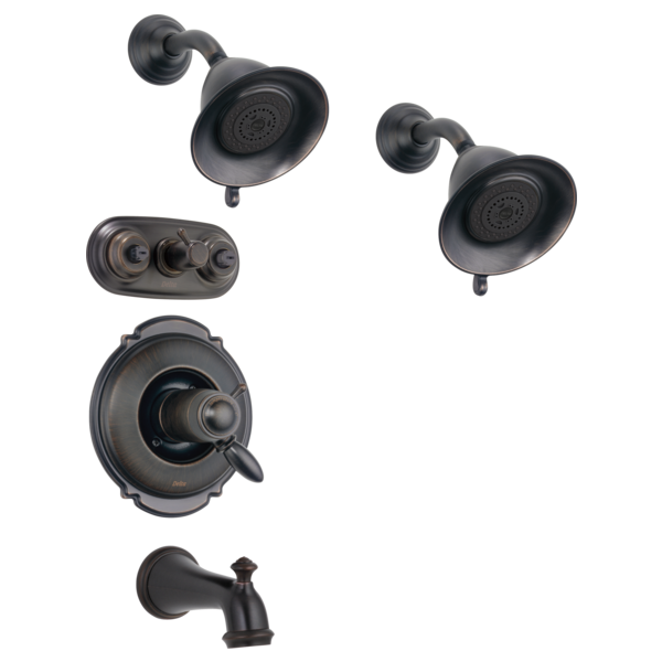 Delta Universal Showering Components RP34355SS Premium 3-Setting Shower Head, venetian bronze - view 2