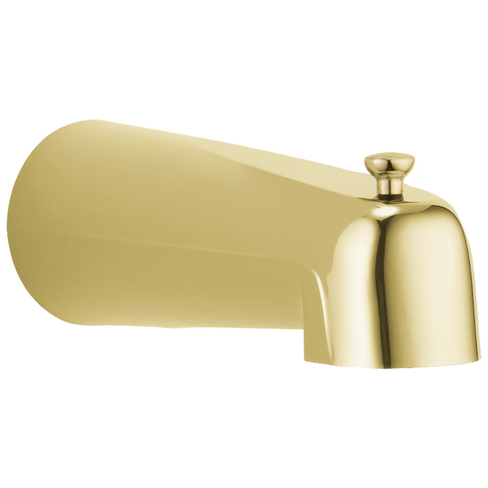 Delta RP36497PB Tub Spout - Pull-Up Long Diverter, polished brass