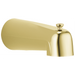 Delta RP36497PB Tub Spout - Pull-Up Long Diverter, polished brass