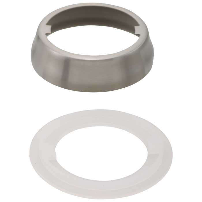 Delta Palo RP44644SS Escutcheon & Gasket - Pull-Out, stainless steel