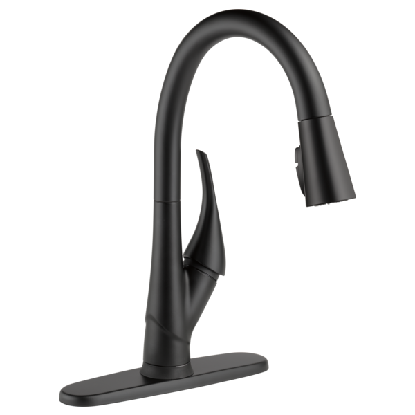 Delta RP47274KS Escutcheon, Matte Black