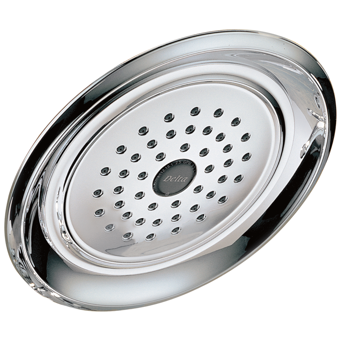 Delta Universal Showering Components RP48686SS Single-Setting Raincan Shower Head, chrome