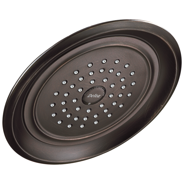 Delta Universal Showering Components RP48686SS Single-Setting Raincan Shower Head, venetian bronze