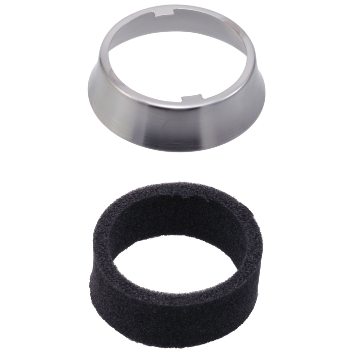 Delta RP50389AR Escutcheon & Gasket - Pull-Out, Arctic Stainless