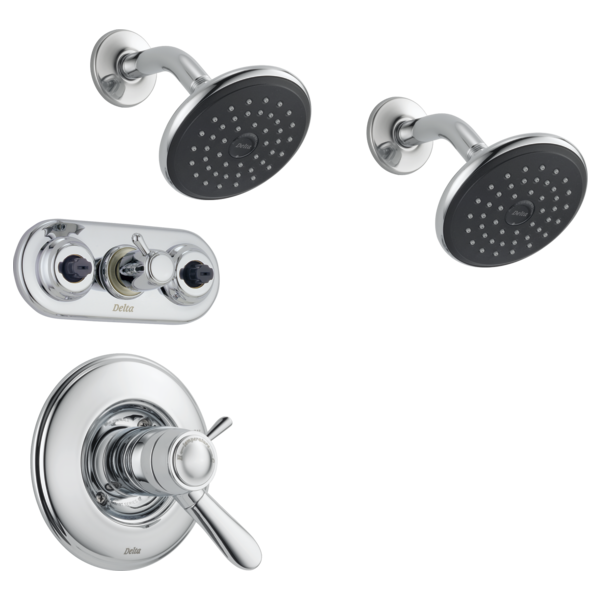 Delta Universal Showering Components RP51305SS Single-Setting Raincan Shower Head, chrome - view 3