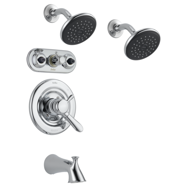Delta Universal Showering Components RP51305SS Single-Setting Raincan Shower Head, chrome - view 4