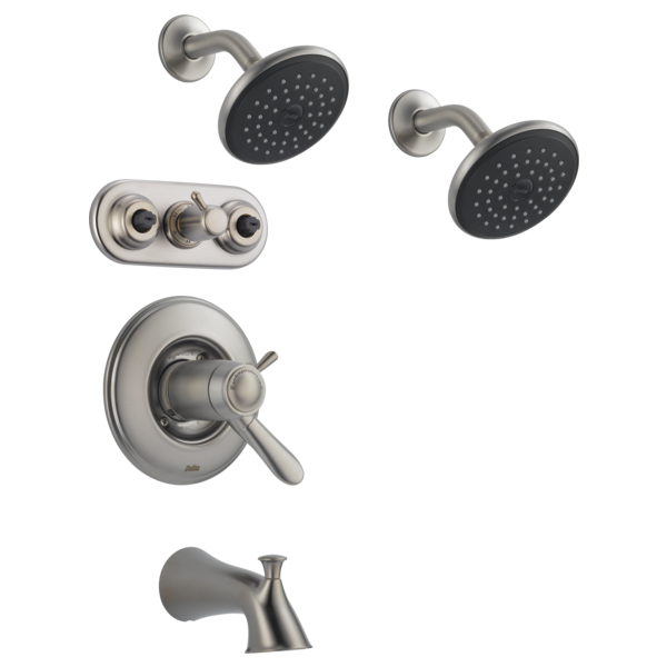 Delta Universal Showering Components RP51305SS Single-Setting Raincan Shower Head, stainless - view 2
