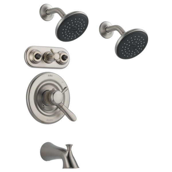 Delta Universal Showering Components RP51305SS Single-Setting Raincan Shower Head, stainless - view 3
