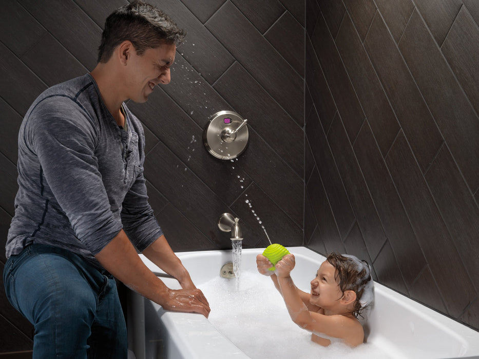 Delta Carlisle RP52153SS Tub Spout - Pull-Up Diverter, stainless - view 3