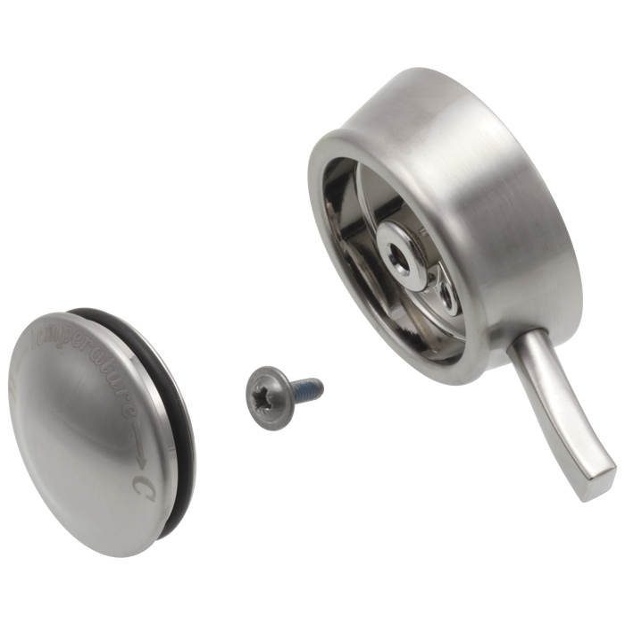 Delta Dryden RP52585SS Temperature Knob, Cover & Screw, stainless steel