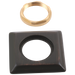 Delta Dryden RP53410SS Handle Base, Nut & Gasket - Roman Tub, venetian bronze