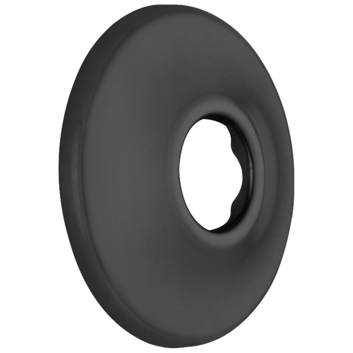 Delta RP6025PB Flange - Shower, matte black
