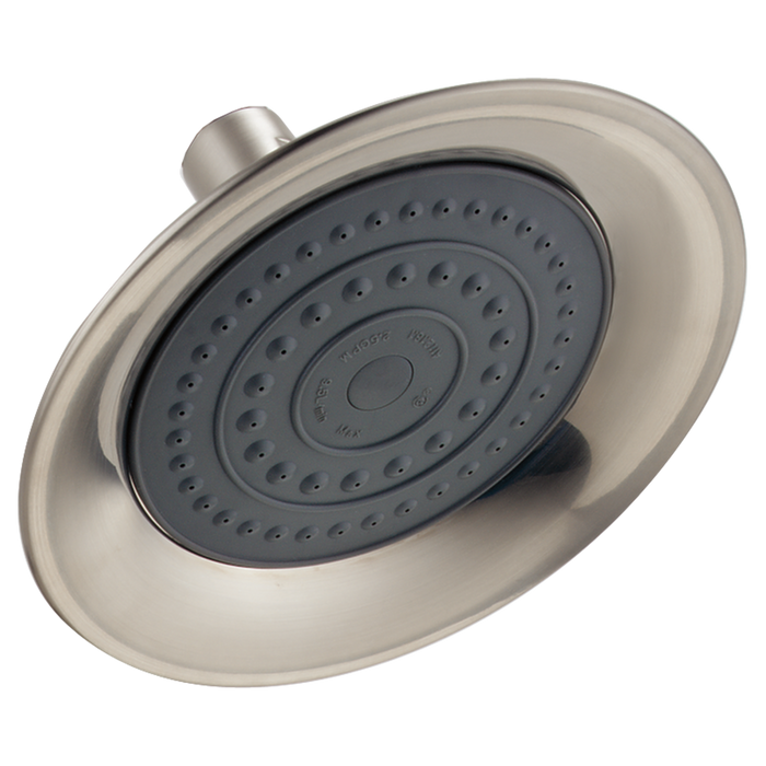 Delta Universal Showering Components RP61181 Single-Setting Raincan Shower Head, brushed nickel