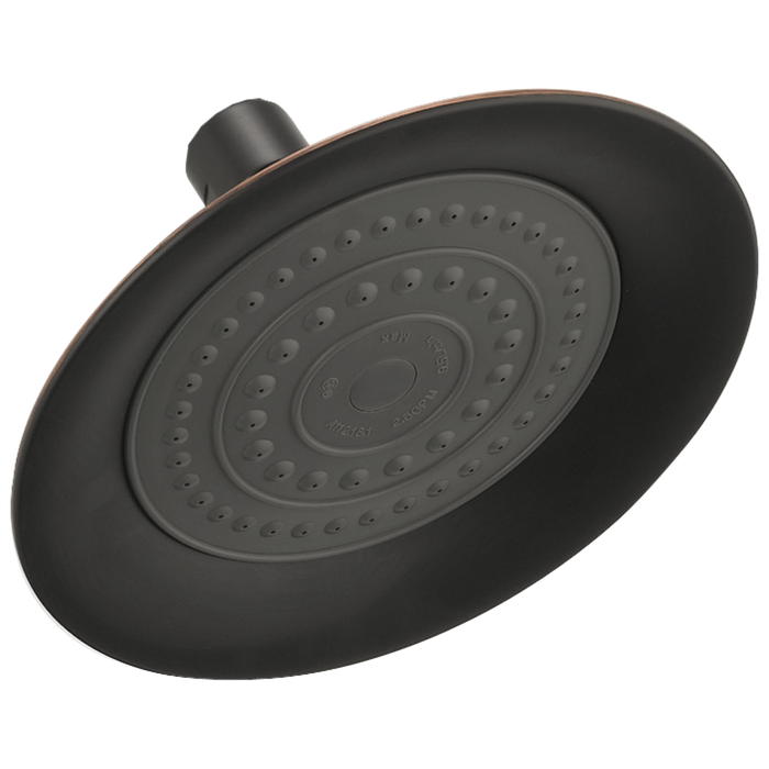 Delta Universal Showering Components RP61181 Single-Setting Raincan Shower Head, oil bronze