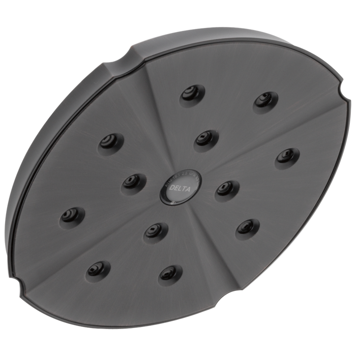 Delta Universal Showering Components RP61274SS H2OKINETIC Single-Setting Raincan Shower Head, venetian bronze