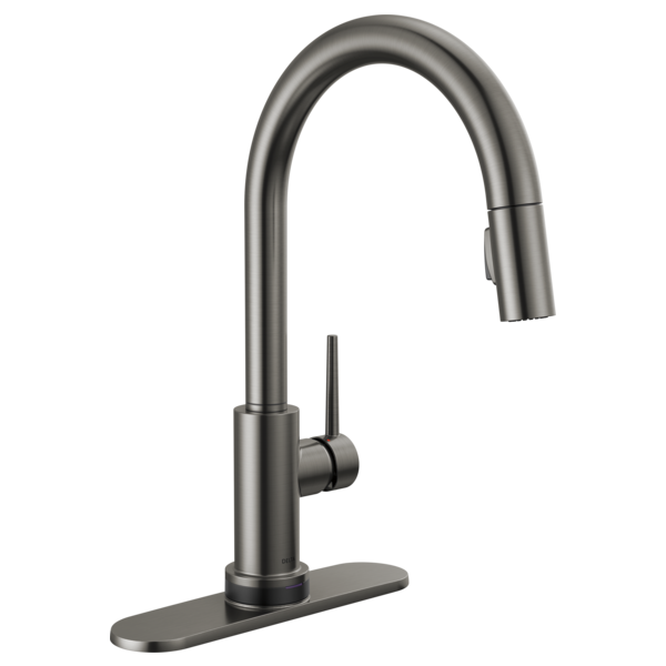 Delta Trinsic RP64070PN Escutcheon & Gasket - 8", black stainless - view 2