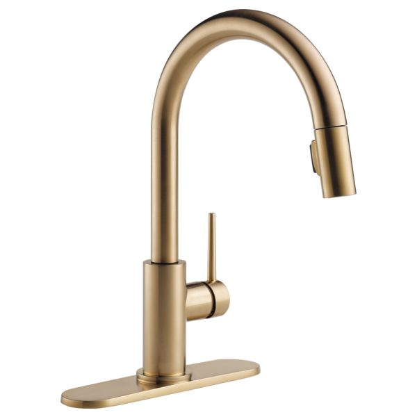Delta Trinsic RP64070PN Escutcheon & Gasket - 8", champagne bronze - view 3