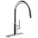 Delta Trinsic RP64070PN Escutcheon & Gasket - 8", chrome - view 3