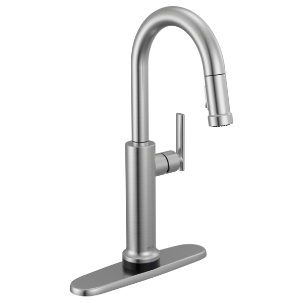 Delta Allora RP64472AR Escutcheon, Base & Gasket, arctic stainless - view 2