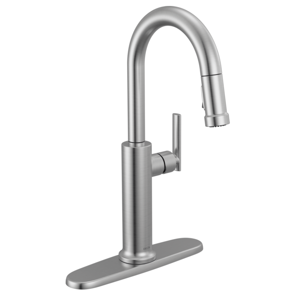Delta Allora RP64472AR Escutcheon, Base & Gasket, arctic stainless - view 4