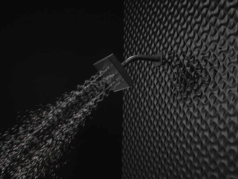 Delta Universal Showering Components RP70171SP H2OKINETIC Single-Setting Raincan Shower Head, matte black - view 3