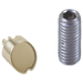 Delta Cassidy RP72561CZ Set Screw & Button - Diverter, polished nickel