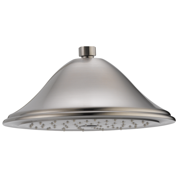 Delta Universal Showering Components RP72568RB Single-Setting Raincan Shower Head, stainless steel