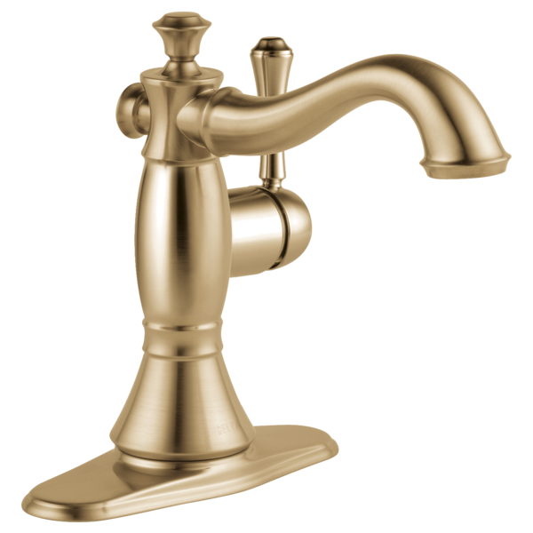 Delta Cassidy RP72711PN Escutcheon w/ Gasket - 4" - 1 Hole Bathroom & Bar, champagne bronze - view 3