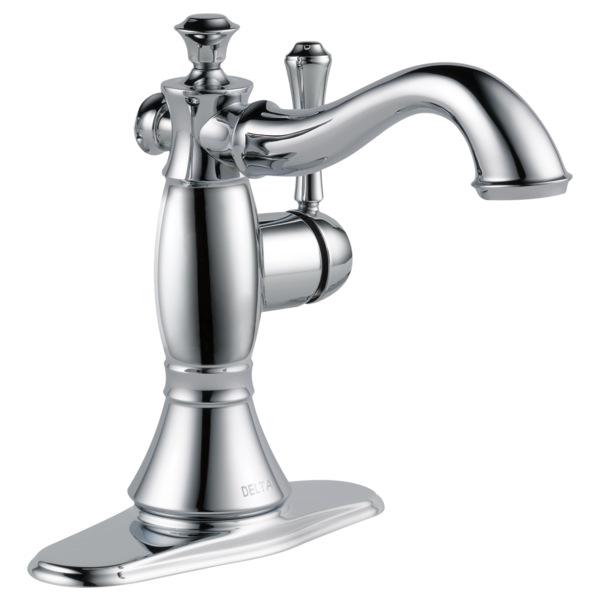 Delta Cassidy RP72711PN Escutcheon w/ Gasket - 4" - 1 Hole Bathroom & Bar, chrome - view 2