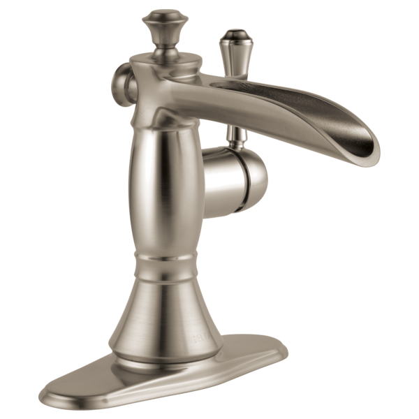 Delta Cassidy RP72711PN Escutcheon w/ Gasket - 4" - 1 Hole Bathroom & Bar, stainless steel - view 2