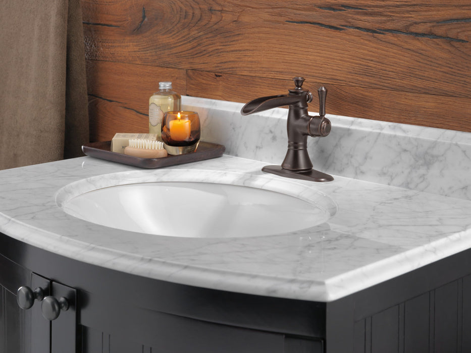 Delta Cassidy RP72711PN Escutcheon w/ Gasket - 4" - 1 Hole Bathroom & Bar, venetian bronze - view 4
