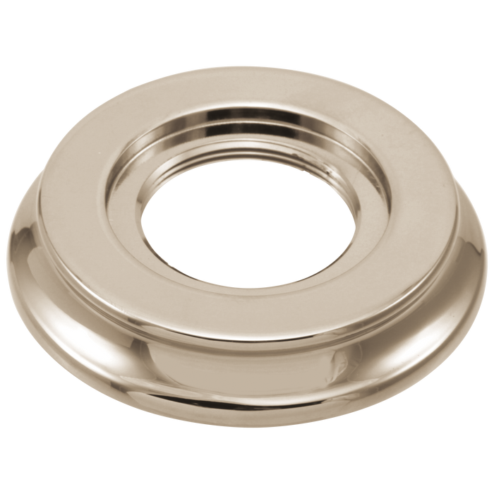 Delta Cassidy RP72722PN Handle Base & Gasket - Roman Tub, polished nickel