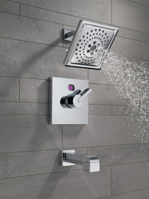 Delta Ara RP75435SS Tub Spout - Pull-Up Diverter, chrome - view 2