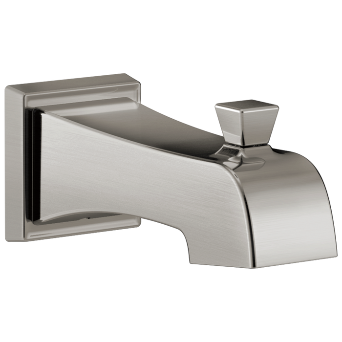Delta Flynn RP77091RB Tub Spout - Pull-Up Diverter, stainless steel