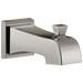 Delta Flynn RP77091RB Tub Spout - Pull-Up Diverter, stainless steel