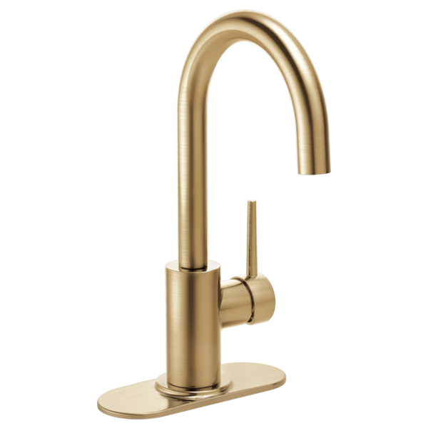 Delta RP77702CZ Escutcheon & Gasket - Transitional / Contemporary Bar, champagne bronze - view 3