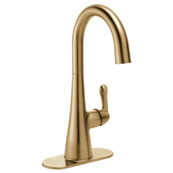 Delta RP77702CZ Escutcheon & Gasket - Transitional / Contemporary Bar, champagne bronze - view 4