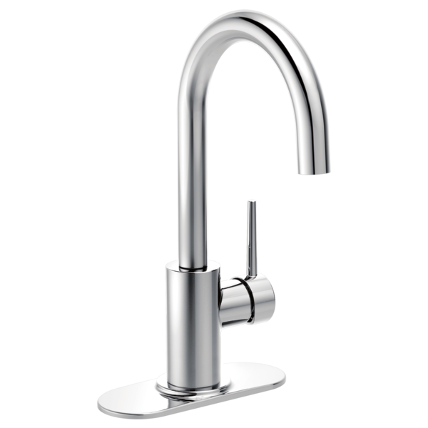 Delta RP77702CZ Escutcheon & Gasket - Transitional / Contemporary Bar, chrome - view 3