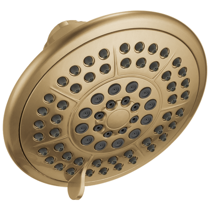 Delta Universal Showering Components RP78575CZ 5-Setting Raincan Shower Head, champagne bronze