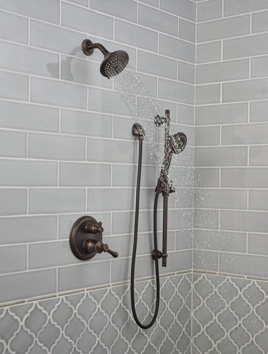 Delta Universal Showering Components RP78575CZ 5-Setting Raincan Shower Head, venetian bronze - view 3